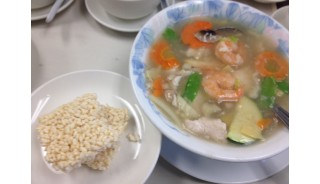 Sizzling Rice Soup (for 2)